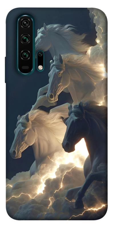 Чехол itsPrint Cloud Horses для Huawei Honor 20 Pro, животные, купить оптом с доставкой