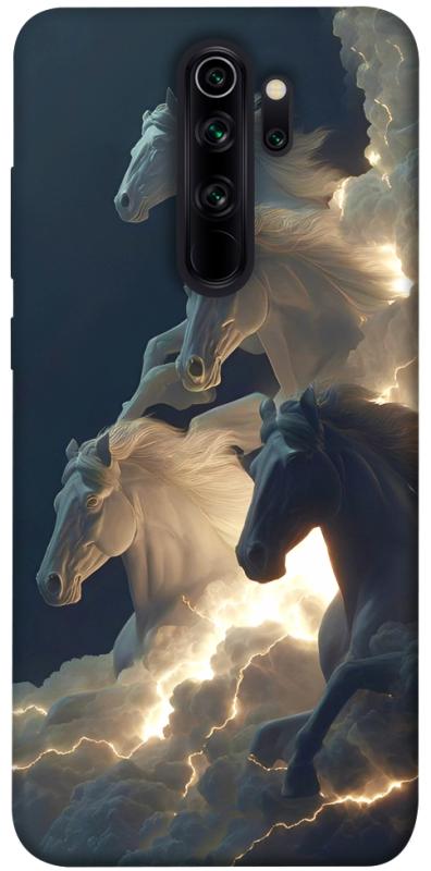 Чехол itsPrint Cloud Horses для Xiaomi Redmi Note 8 Pro, животные, купить оптом с доставкой