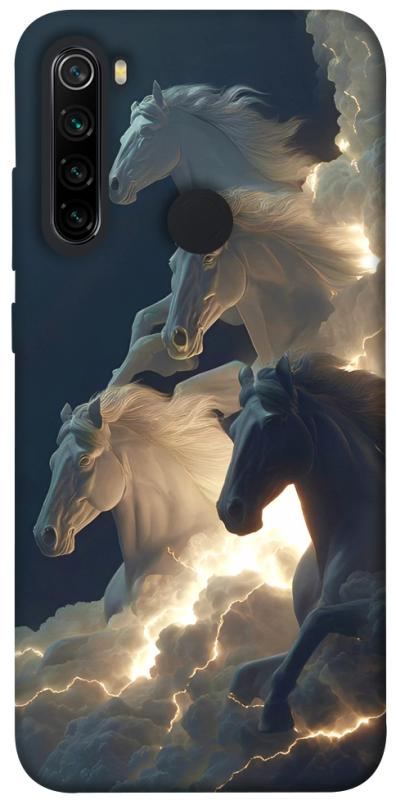 Чехол itsPrint Cloud Horses для Xiaomi Redmi Note 8, животные, купить оптом с доставкой