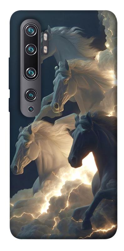 Чехол itsPrint Cloud Horses для Xiaomi Mi Note 10 / Note 10 Pro / Mi CC9 Pro, животные, купить оптом с доставкой