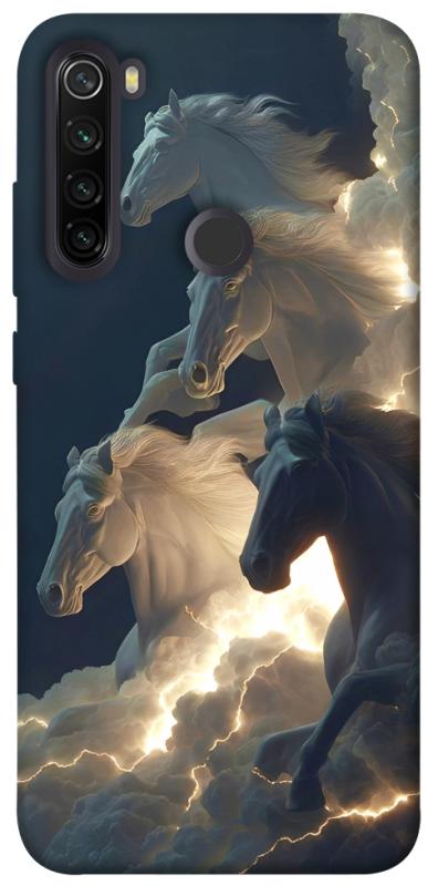 Чехол itsPrint Cloud Horses для Xiaomi Redmi Note 8T, животные, купить оптом с доставкой