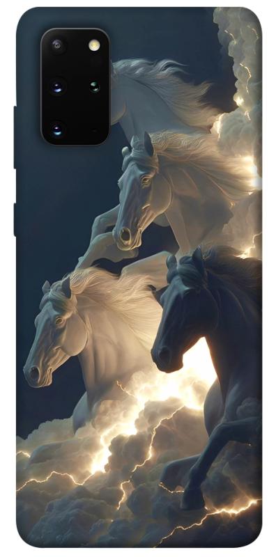 Чехол itsPrint Cloud Horses для Samsung Galaxy S20+, животные, купить оптом с доставкой