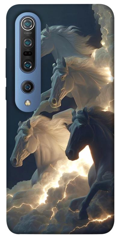Чехол itsPrint Cloud Horses для Xiaomi Mi 10 / Mi 10 Pro, животные, купить оптом с доставкой