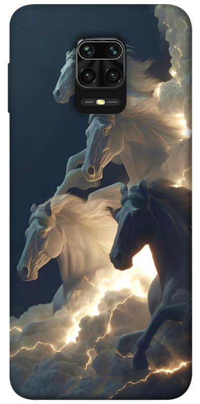 Чехол itsPrint Cloud Horses для Xiaomi Redmi Note 9s / Note 9 Pro / Note 9 Pro Max, животные, купить оптом с доставкой