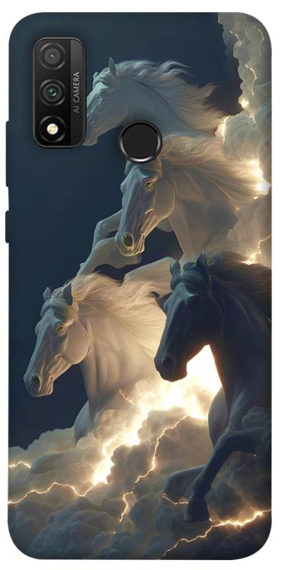 Чехол itsPrint Cloud Horses для Huawei P Smart (2020), животные, купить оптом с доставкой