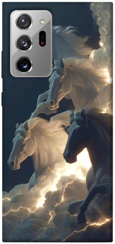 Чехол itsPrint Cloud Horses для Samsung Galaxy Note 20 Ultra, животные, купить оптом с доставкой