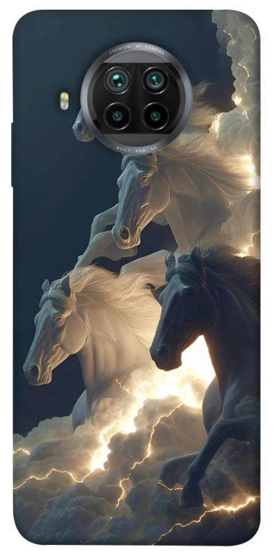 Чехол itsPrint Cloud Horses для Xiaomi Mi 10T Lite / Redmi Note 9 Pro 5G, животные, купить оптом с доставкой