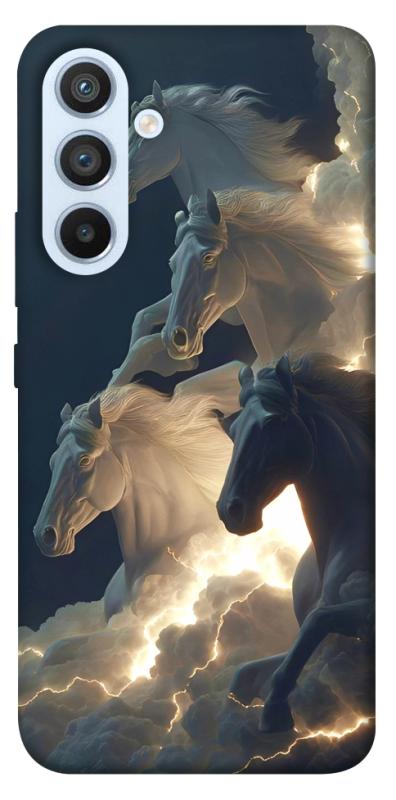 Чехол itsPrint Cloud Horses для Samsung Galaxy A54 5G, животные, купить оптом с доставкой
