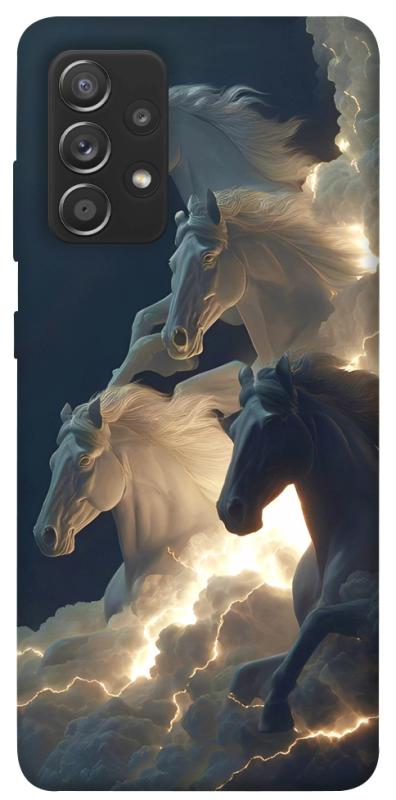Чехол itsPrint Cloud Horses для Samsung Galaxy A72 4G / A72 5G, животные, купить оптом с доставкой