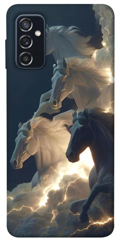 Чехол itsPrint Cloud Horses для Samsung Galaxy M52, животные, купить оптом с доставкой