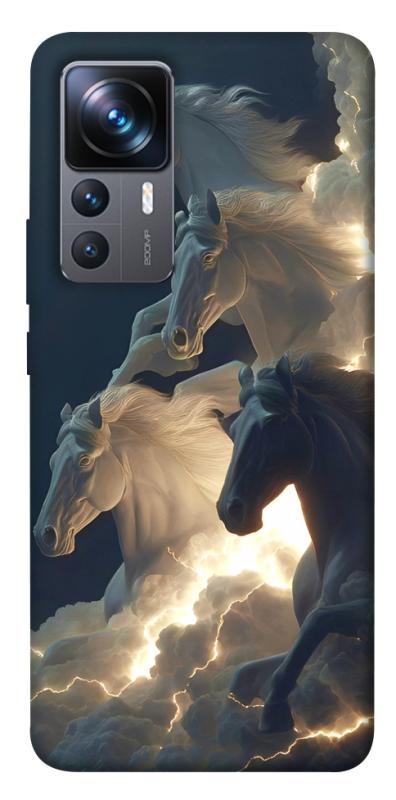 Чехол itsPrint Cloud Horses для Xiaomi 12T / 12T Pro, животные, купить оптом с доставкой