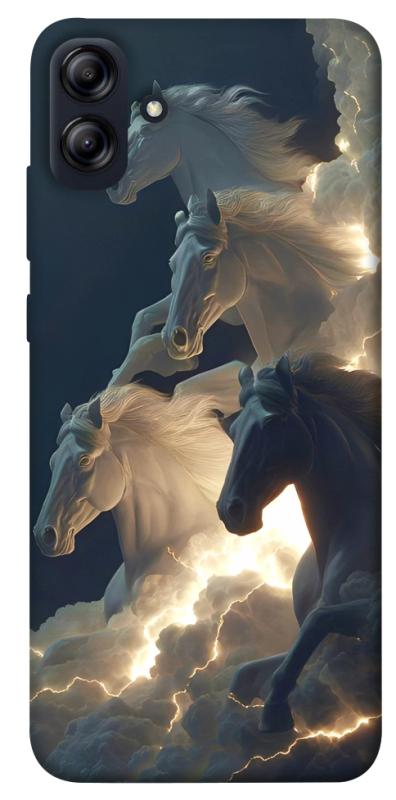 Чехол itsPrint Cloud Horses для Samsung Galaxy A04e, животные, купить оптом с доставкой