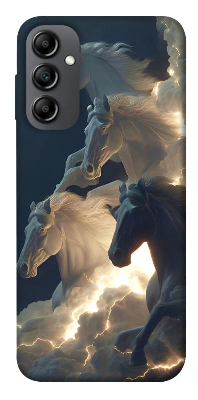Чехол itsPrint Cloud Horses для Samsung Galaxy A14 4G/5G, животные, купить оптом с доставкой