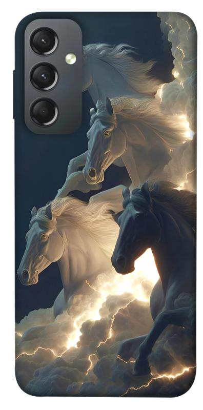 Чехол itsPrint Cloud Horses для Samsung Galaxy A24 4G, животные, купить оптом с доставкой