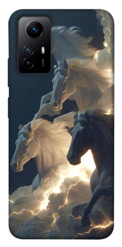 Чехол itsPrint Cloud Horses для Xiaomi Redmi Note 12S, животные, купить оптом с доставкой