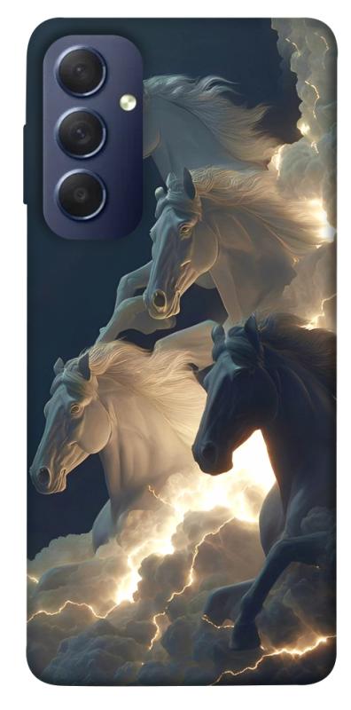 Чехол itsPrint Cloud Horses для Samsung Galaxy M54 5G, животные, купить оптом с доставкой