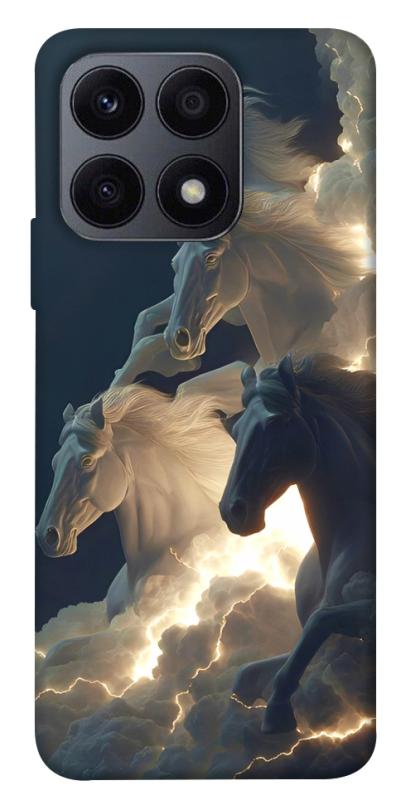 Чехол itsPrint Cloud Horses для Huawei Honor X8a, животные, купить оптом с доставкой