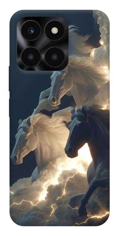 Чехол itsPrint Cloud Horses для Huawei Honor X6a, животные, купить оптом с доставкой