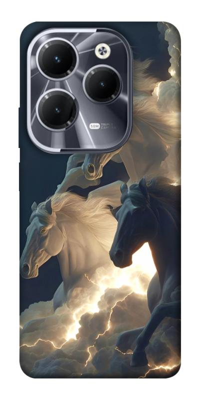 Чехол itsPrint Cloud Horses для Infinix Hot 40, животные, купить оптом с доставкой
