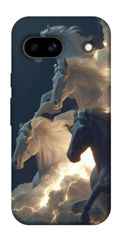 Чехол itsPrint Cloud Horses для Google Pixel 8a, животные, купить оптом с доставкой