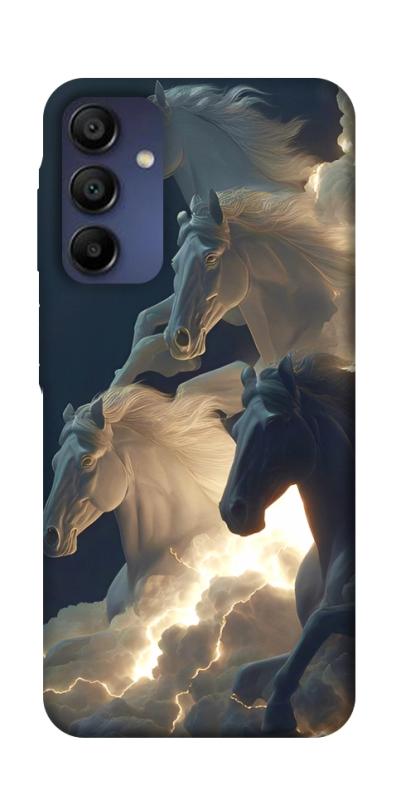 Чехол itsPrint Cloud Horses для Samsung Galaxy A16 5G, животные, купить оптом с доставкой