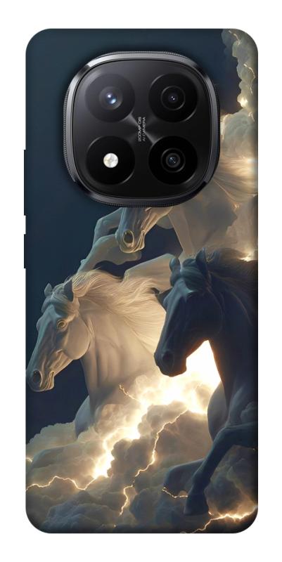 Чехол itsPrint Cloud Horses для Xiaomi Redmi Note 14 Pro+ 5G, животные, купить оптом с доставкой