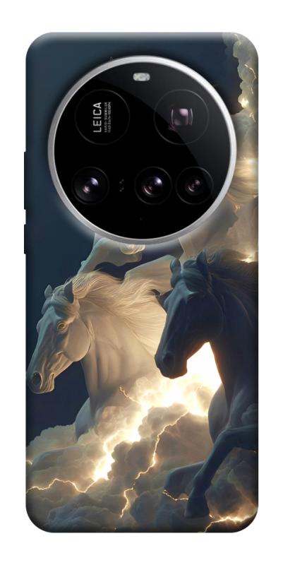 Чехол itsPrint Cloud Horses для Xiaomi 15 Ultra, животные, купить оптом с доставкой