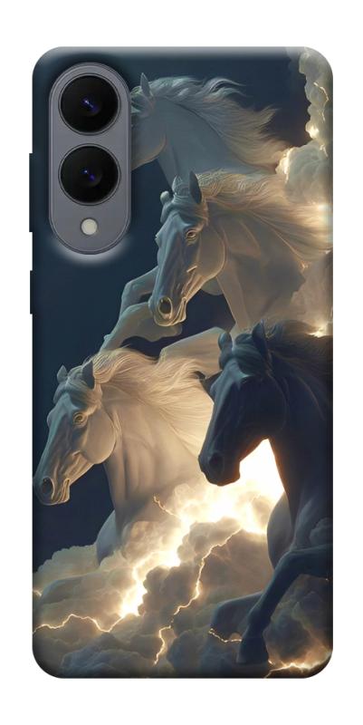 Чехол itsPrint Cloud Horses для Samsung Galaxy S25 Edge, животные, купить оптом с доставкой