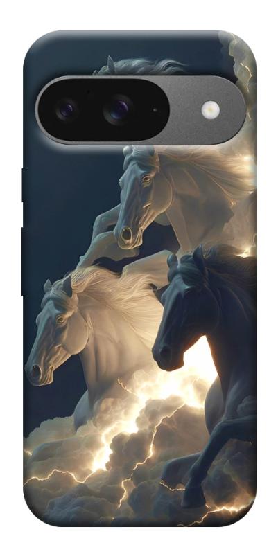 Чехол itsPrint Cloud Horses для Google Pixel 10, животные, купить оптом с доставкой