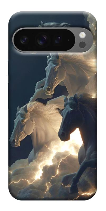 Чехол itsPrint Cloud Horses для Google Pixel 10 Pro XL, животные, купить оптом с доставкой