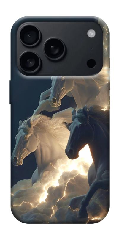 Чохол itsPrint Cloud Horses для Apple iPhone 17 Pro Max (6.9"), тварини, купити оптом з доставкою
