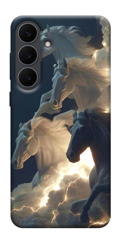 Чехол itsPrint Cloud Horses для Samsung Galaxy S25 FE, животные, купить оптом с доставкой