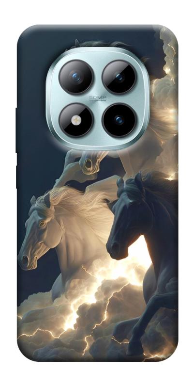 Чехол itsPrint Cloud Horses для Xiaomi Redmi Note 15 Pro+ 5G, животные, купить оптом с доставкой