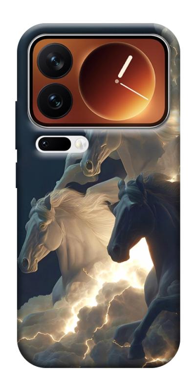 Чехол itsPrint Cloud Horses для Xiaomi 17 Pro Max, животные, купить оптом с доставкой