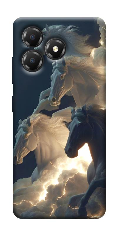 Чохол itsPrint Cloud Horses для ZTE Blade A36, тварини, купити оптом з доставкою