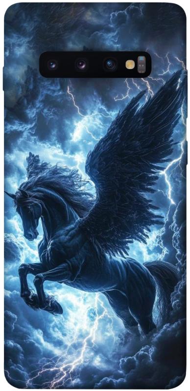 Чехол itsPrint Dark heaven для Samsung Galaxy S10+, животные, купить оптом с доставкой