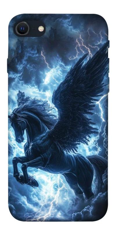 Чехол itsPrint Dark heaven для Apple iPhone SE (2020), животные, купить оптом с доставкой