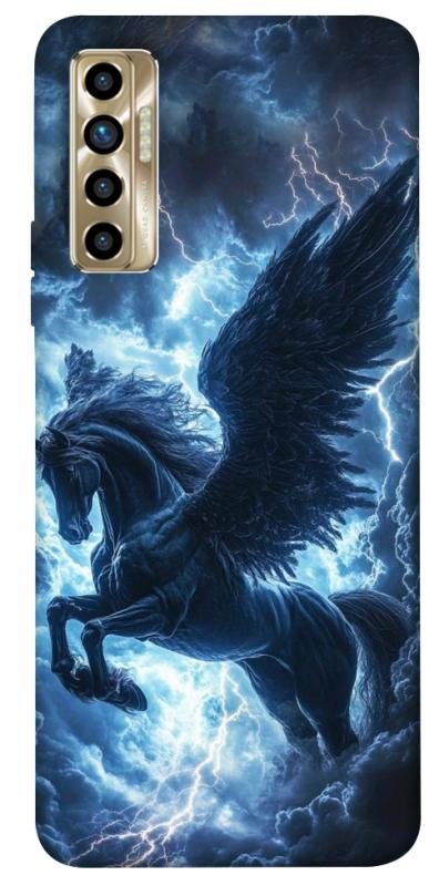 Чехол itsPrint Dark heaven для TECNO Camon 17P, животные, купить оптом с доставкой