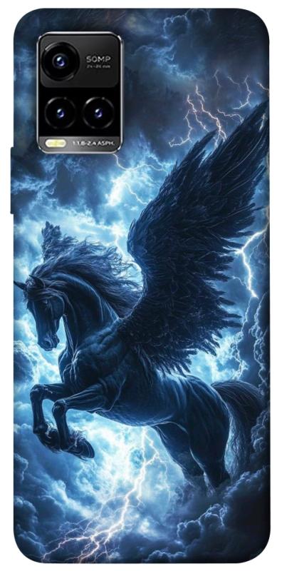 Чехол itsPrint Dark heaven для Vivo Y21 / Y33s, животные, купить оптом с доставкой
