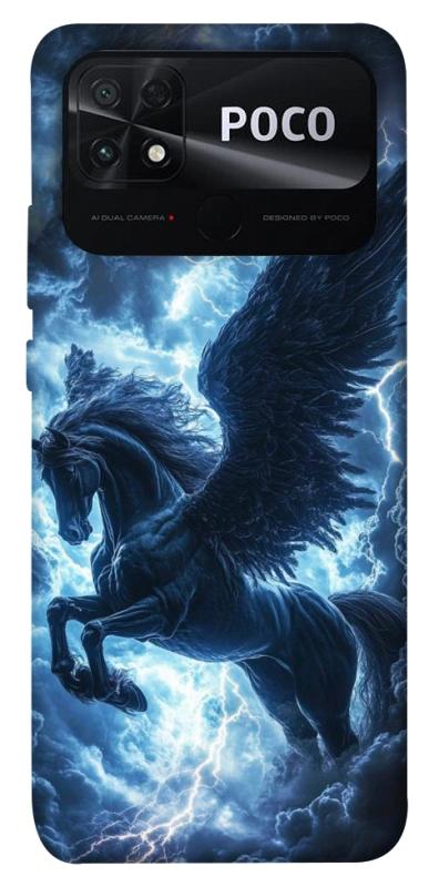 Чехол itsPrint Dark heaven для Xiaomi Poco C40, животные, купить оптом с доставкой