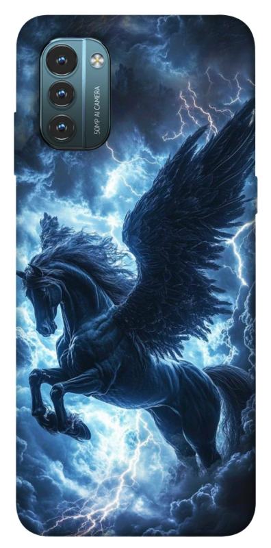 Чехол itsPrint Dark heaven для Nokia G21, животные, купить оптом с доставкой