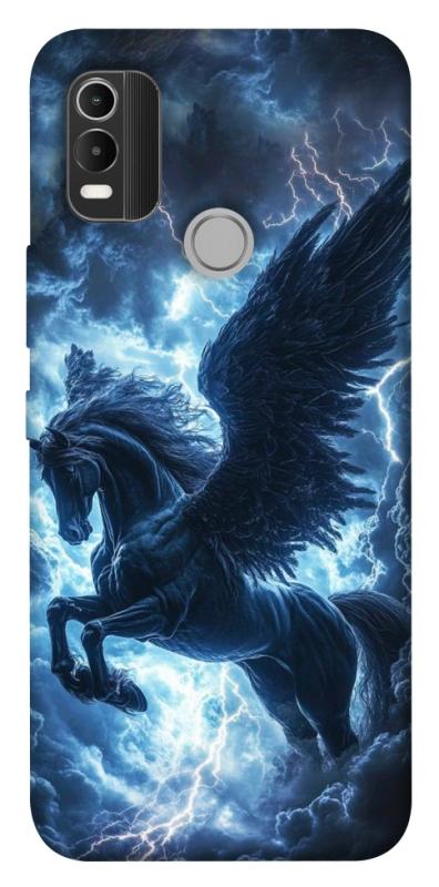Чехол itsPrint Dark heaven для Nokia C21 Plus, животные, купить оптом с доставкой