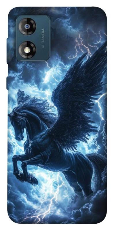 Чехол itsPrint Dark heaven для Motorola Moto E13, животные, купить оптом с доставкой