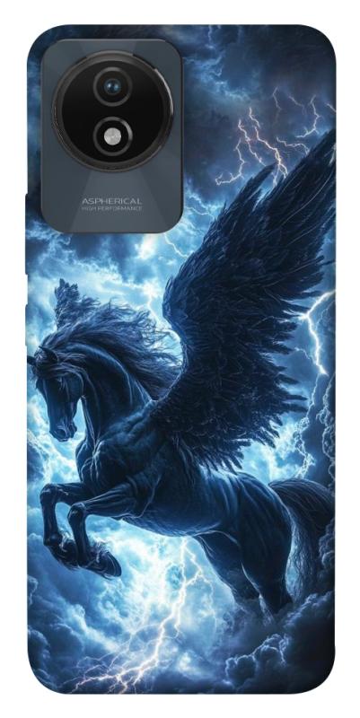 Чехол itsPrint Dark heaven для Vivo Y02, животные, купить оптом с доставкой