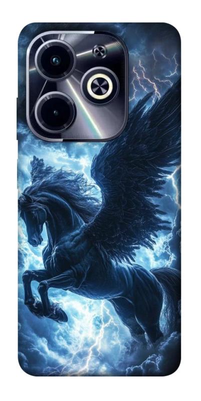 Чехол itsPrint Dark heaven для Infinix Hot 40i, животные, купить оптом с доставкой