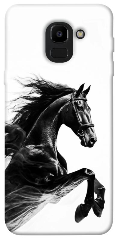 Чехол itsPrint Dark Horse для Samsung J600F Galaxy J6 (2018), животные, купить оптом с доставкой