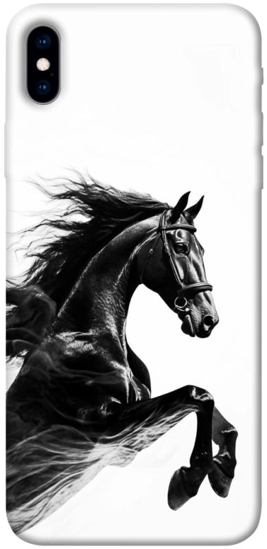Чехол itsPrint Dark Horse для Apple iPhone XS Max (6.5"), животные, купить оптом с доставкой