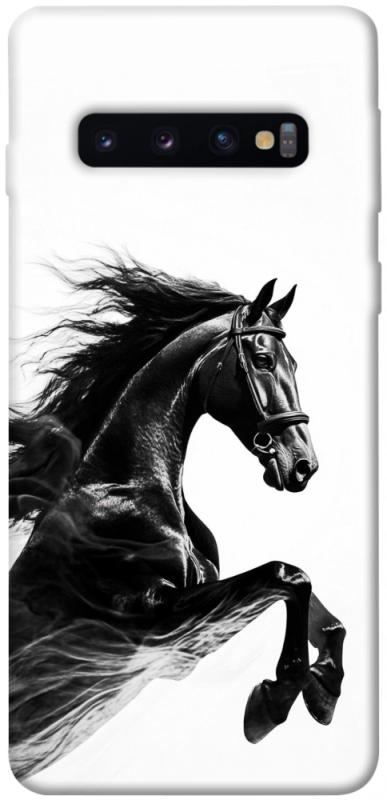 Чехол itsPrint Dark Horse для Samsung Galaxy S10, животные, купить оптом с доставкой