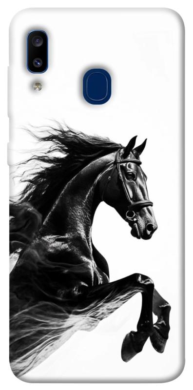 Чехол itsPrint Dark Horse для Samsung Galaxy A20 / A30, животные, купить оптом с доставкой