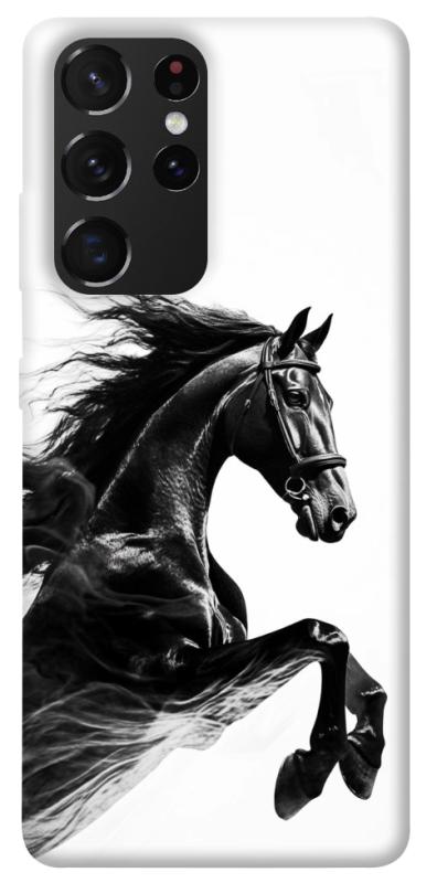 Чехол itsPrint Dark Horse для Samsung Galaxy S21 Ultra, животные, купить оптом с доставкой